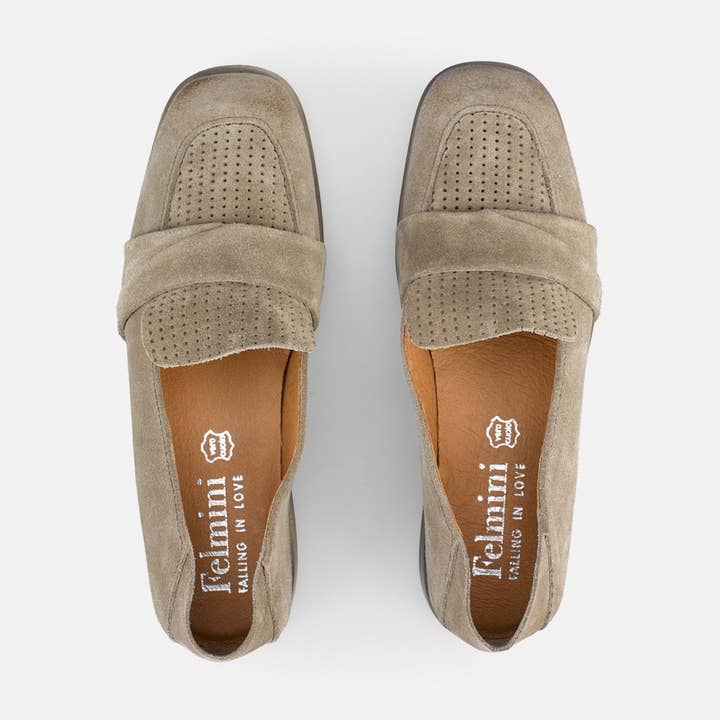 Women's Moccasin Anita C684 Marvin Lead Grey for wholesale on Faire5