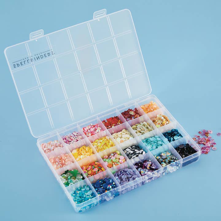 Locking Compartment Storage Box for wholesale by Hero Arts + Spellbinders Wholesale