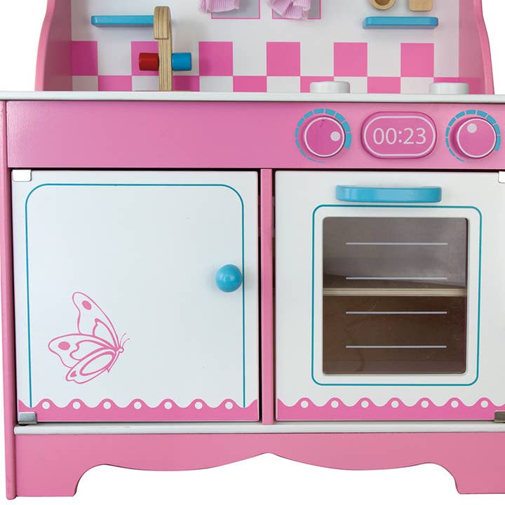 TOYS SERVICE, SL. -ANDREU TOYS- - Wholesale Wood Toy - Kids - Wooden Blue & Pink Kitchen1