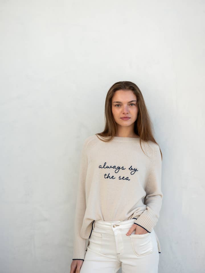 Banff Cashmere Crewneck for wholesale by MERSEA