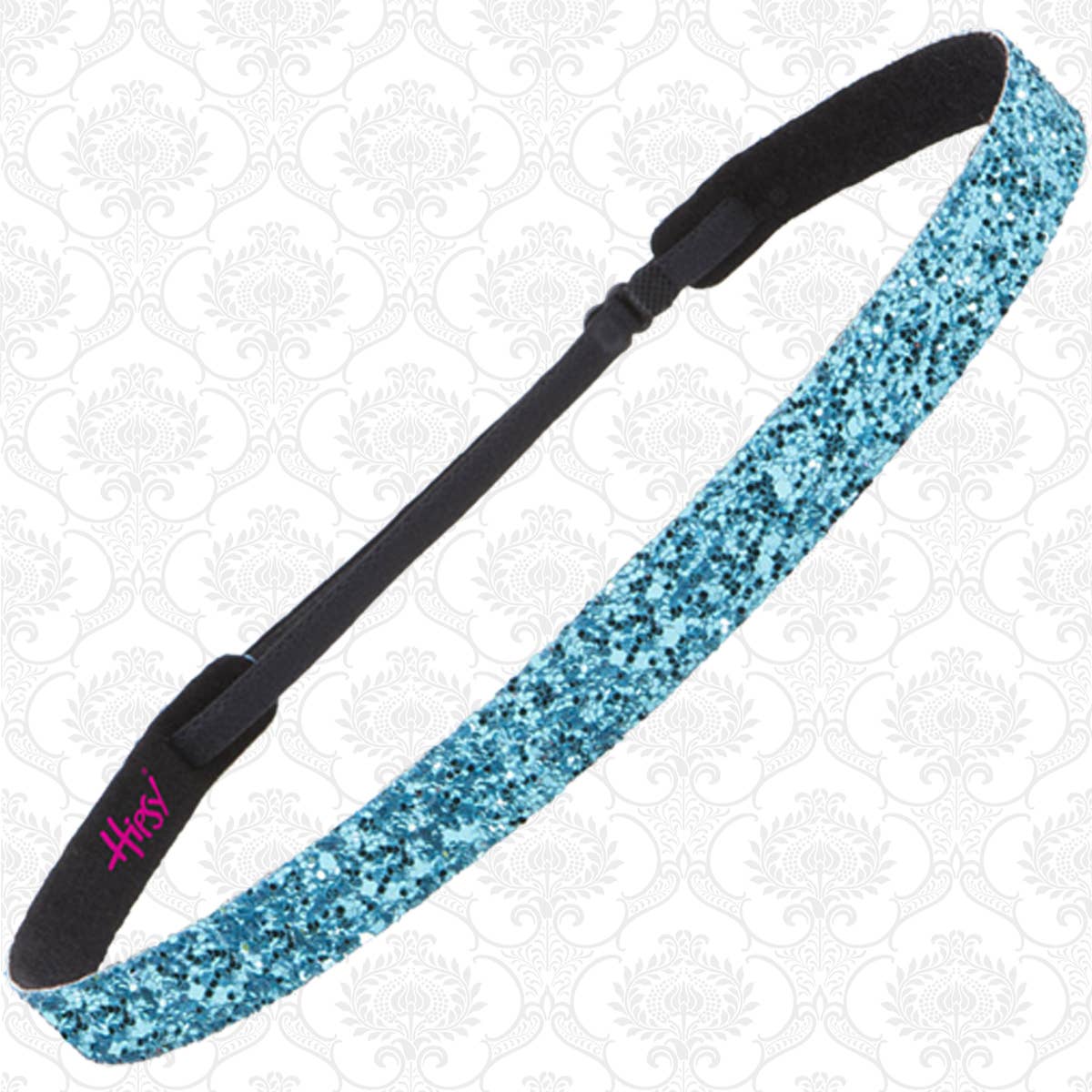 Hipsy - Wholesale Fashion Headband - Women's - Hipsy Adjustable No Slip Skinny Bling Glitter Headband16