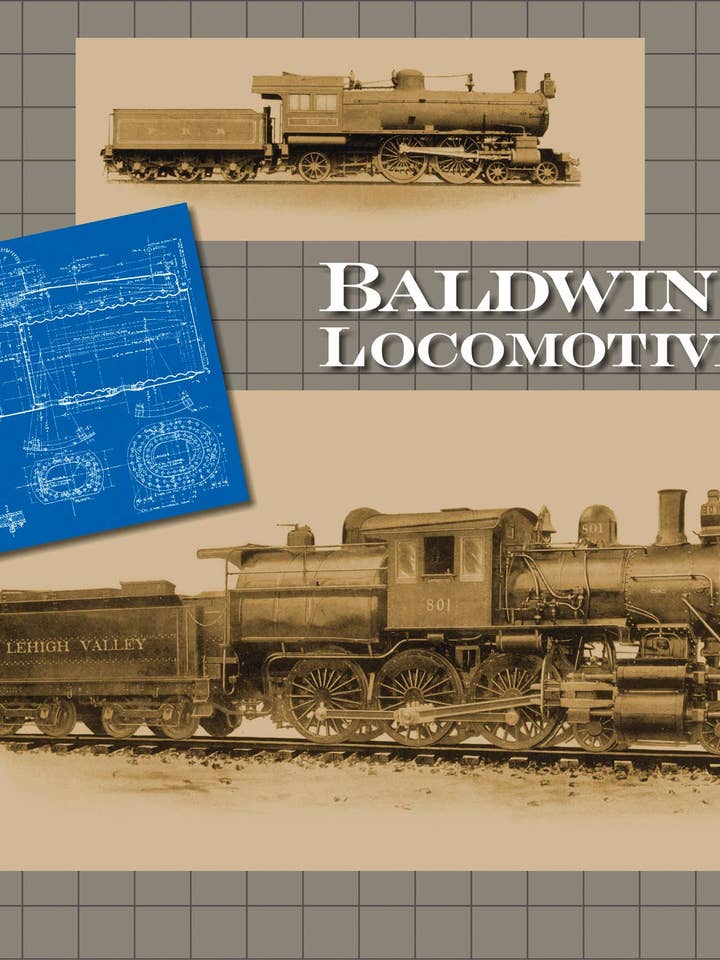 Baldwin Locomotives for wholesale by Schiffer Publishing