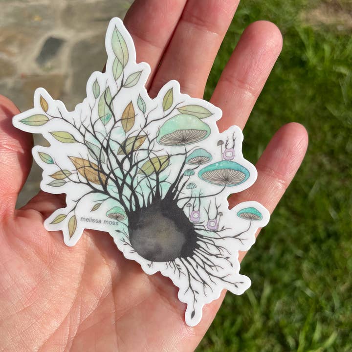 Melissa Moss Art - Wholesale Sticker - fierce together - Sticker1