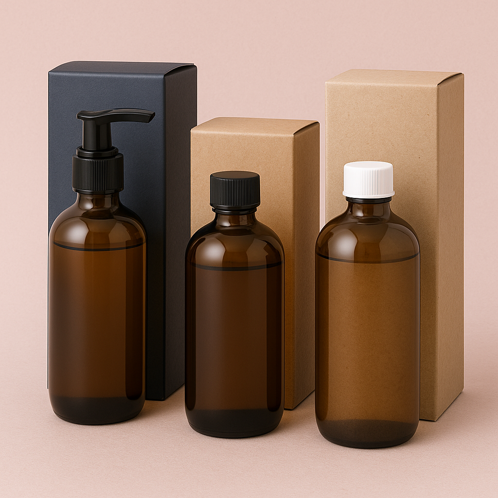 Vici Pack - Vendita all'ingrosso Confezioni regalo - Scatole per vendita al dettaglio per bottiglie da 100 ml a 250 ml, set da 25 pezzi4