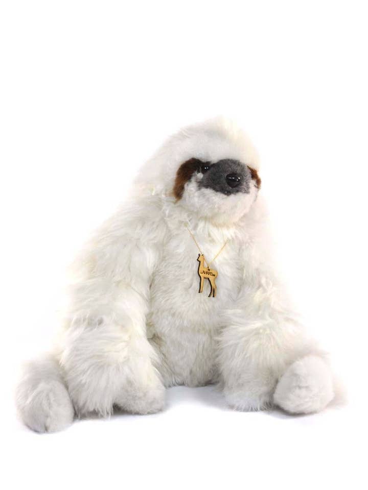 Sloth: Alpaca Fur Pal 18" for wholesale by Lanart Alpaca