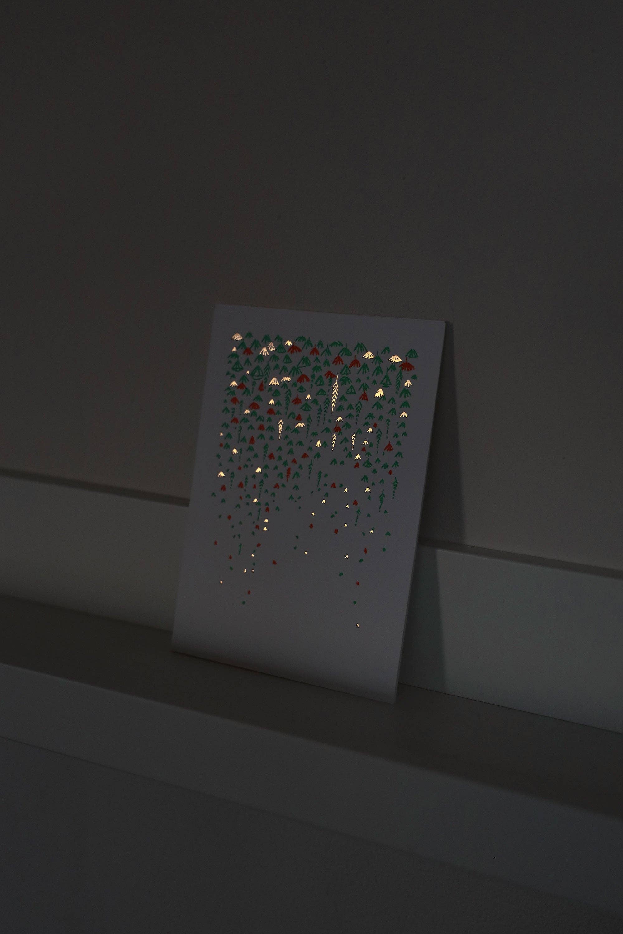 Heing - Wholesale Everyday Greeting Card - The Flowery Rain. Card format2