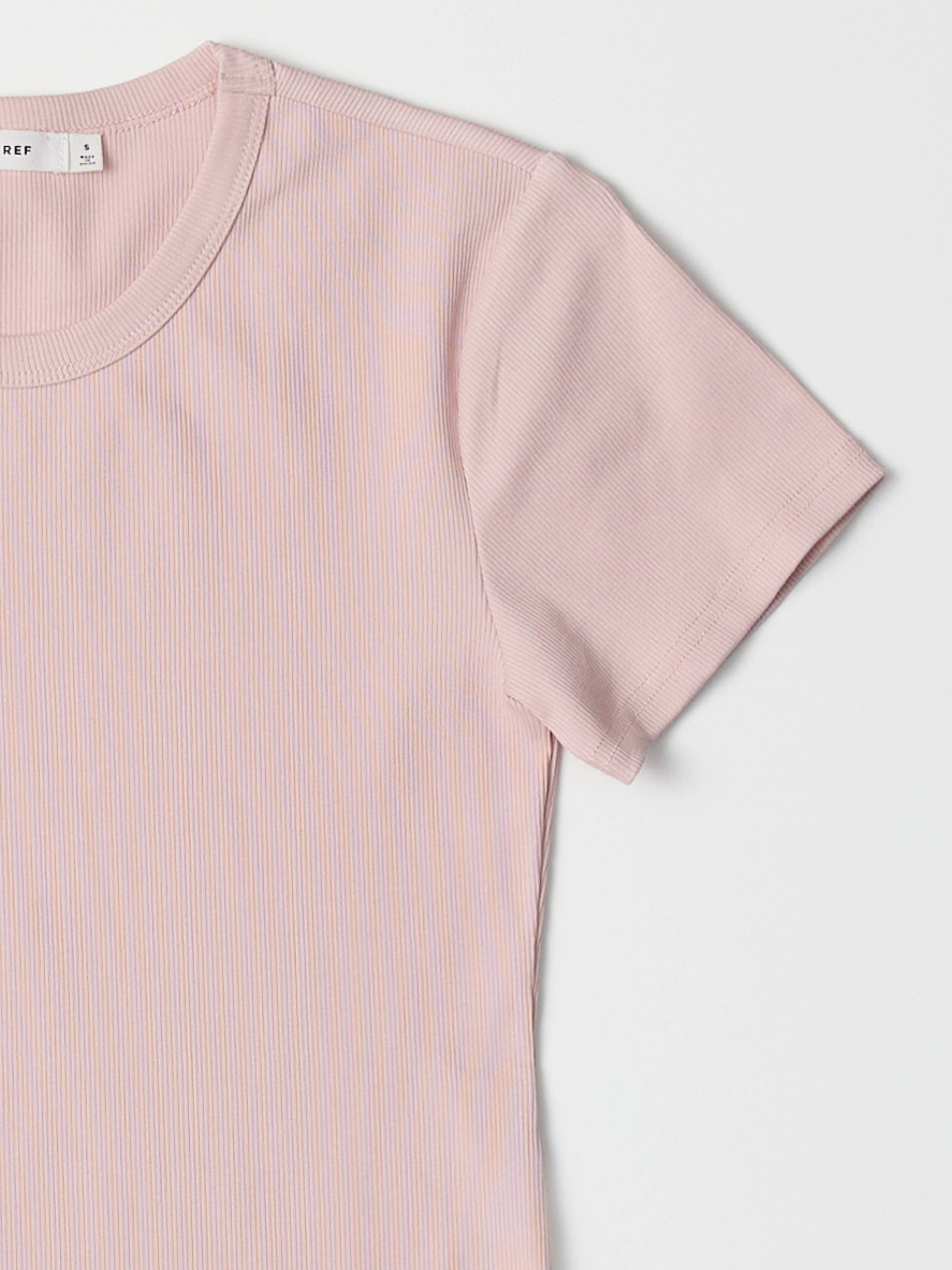 MOD REF - Wholesale T-Shirt - Women's - The Miller Top | Ribbed Short-Sleeve T-Shirt35