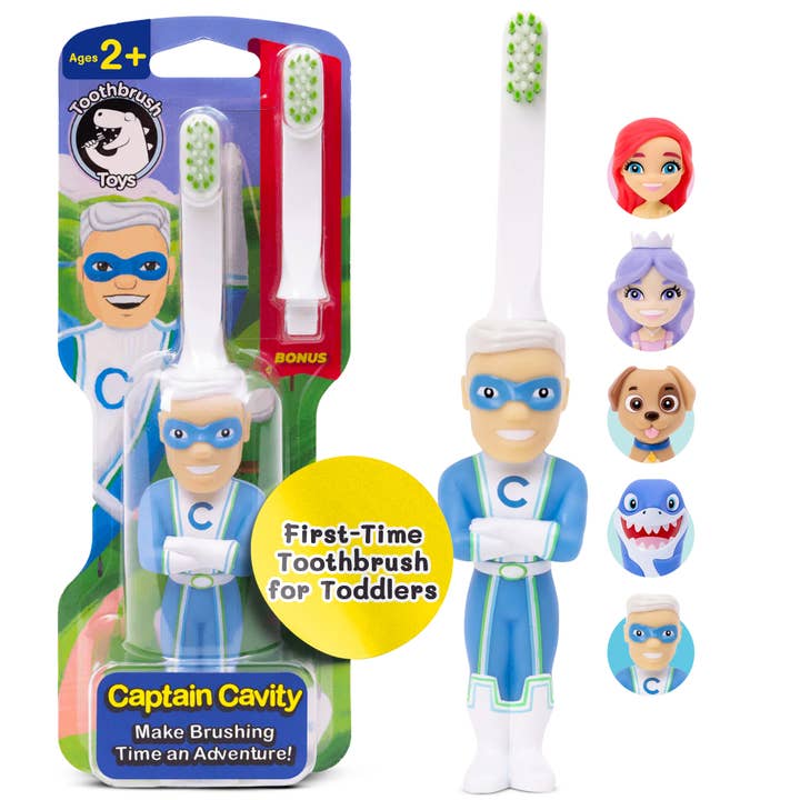 Kids Superhero Toothbrush Toy DISCOUNTED CASE PACK for wholesale by Toothbrush Toys