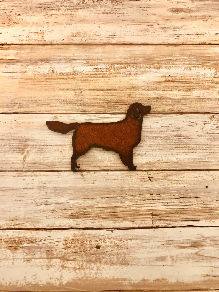 Golden Retriever - Calamita per cani per la vendita all'ingrosso da parte di Universal Ironworks USA