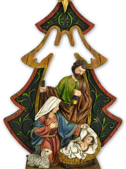 12" Nativity Scene Figurine for wholesale by H.J. SHERMAN COMPANY, INC.