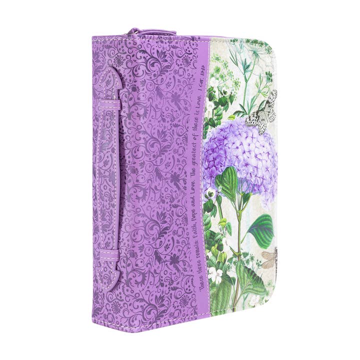 Détails divins : Couverture de la Bible d'Hortensia Violet pour la vente par Divinity Boutique