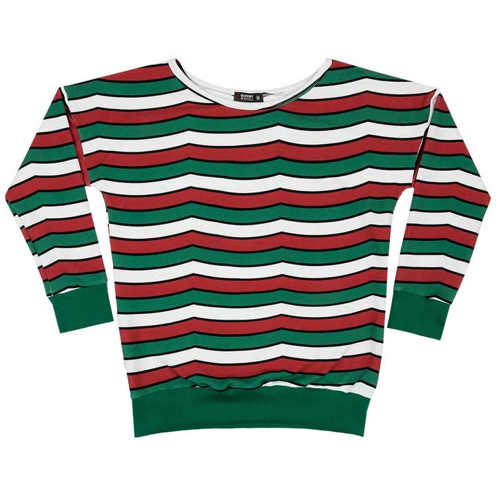 Farverig sweatshirt til kvinder - Gaveindpakning for engroshandel hos Raspberry Republic