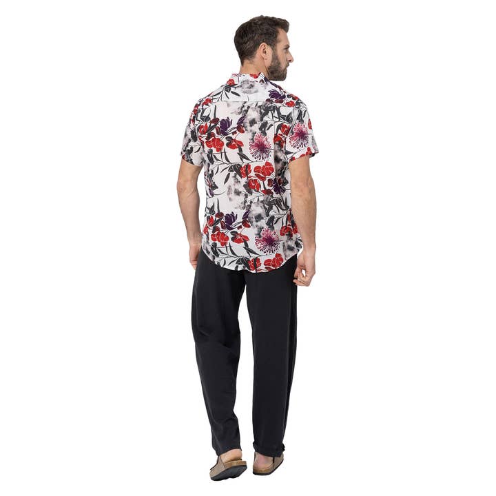 La Mano Boho - Wholesale Pants - Men's - MEN'S SUMMER BLACK LINEN PANTS HPL0100A