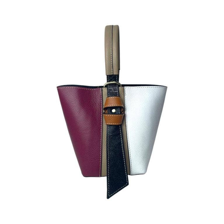 Chenson & Gorett - Wholesale Top Handle Bag - Women's - Multicolor and Exclusive Leather Bag with Women's Inner Bag10