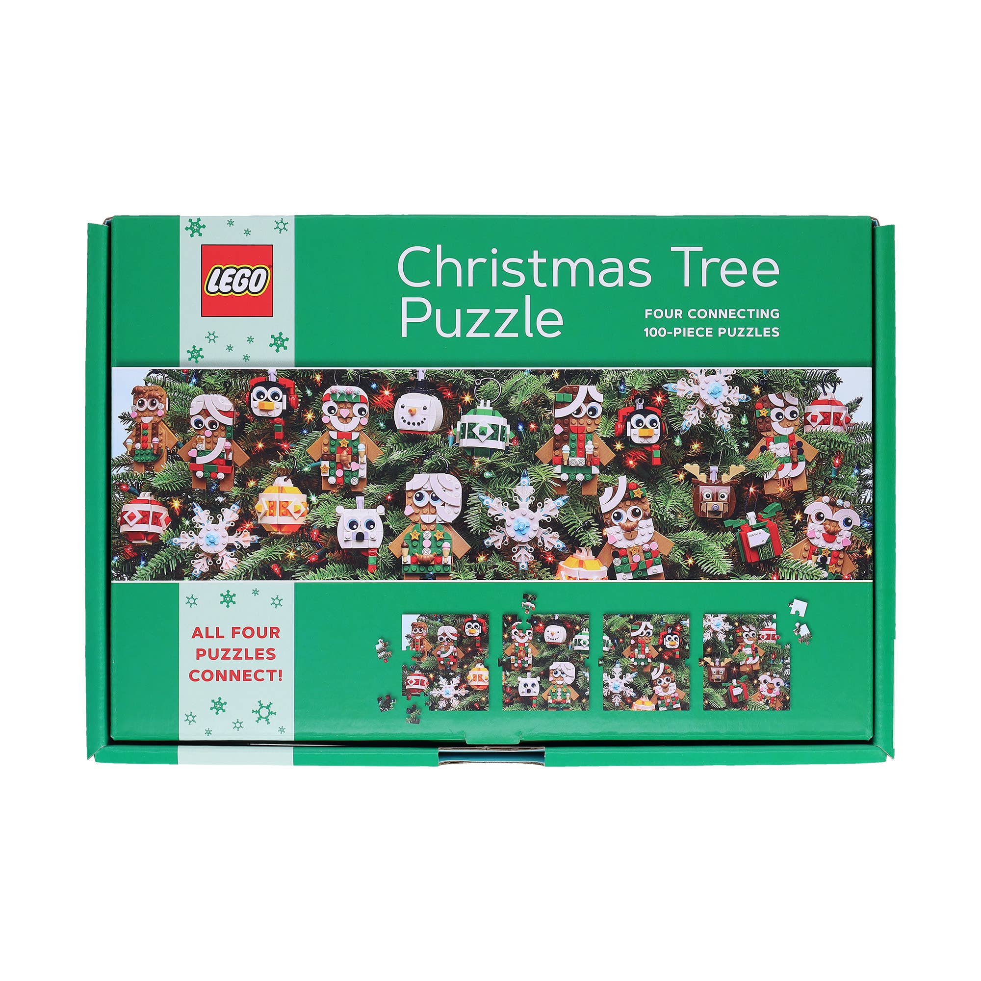 Chronicle Books - Wholesale Puzzle - Adult - LEGO Christmas Tree Puzzle1
