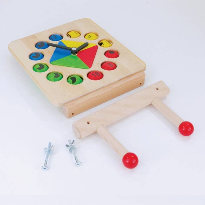 BAJO WOODEN TOYS - Wholesale Wood Toy - Kids - Manual Clock1