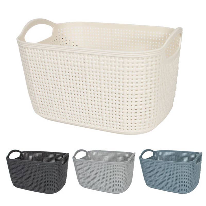 Deluxe Import Trading - Vente Bacs de rangement - Panier de rangement idéal pour la maison 24x16x14 cm0