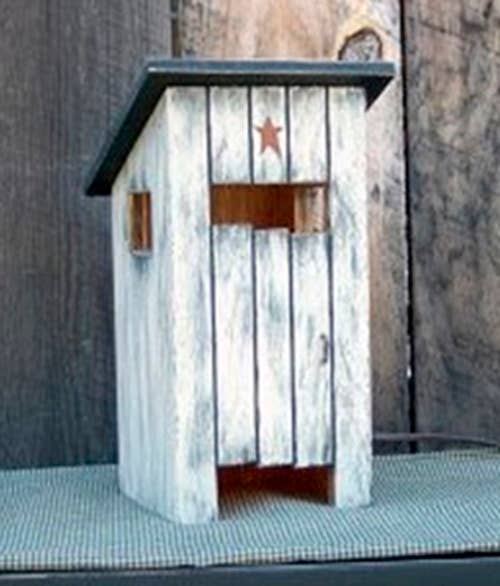 The Birdhouse Barn – Conjunto de acessórios para casa de banho por atacado – Luz Noturna em Madeira