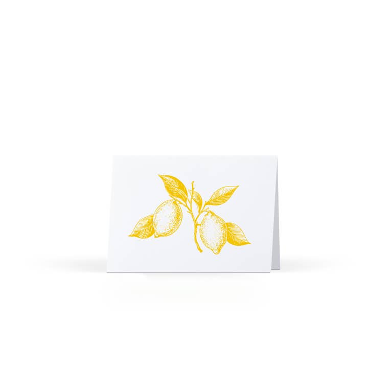Sweet Bippy Press - Wholesale Everyday Greeting Card - Mini Lemons