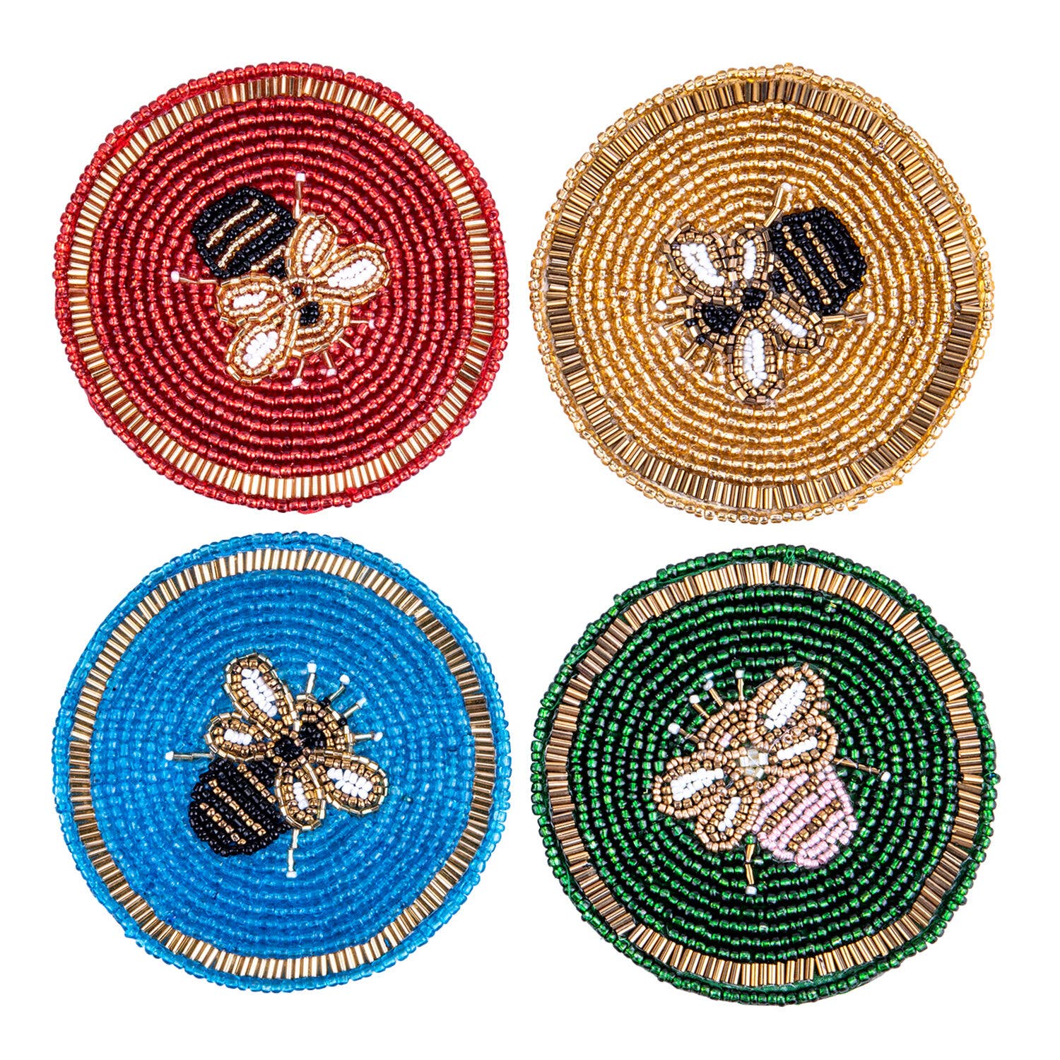 Purchase Wholesale beaded coasters. Free Returns Net 60 Terms on