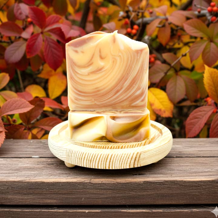 SARATOGA NATURAL BODY CARE LLC - Wholesale Bar Soap - Bonfire Handmade Soap Bar VEGAN Seasonal Cold Process1