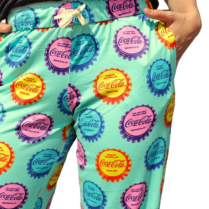 BRIEF INSANITY - Wholesale Sleepwear Bottom - Women's - Coca Cola Cap Pattern Lounge Pants3