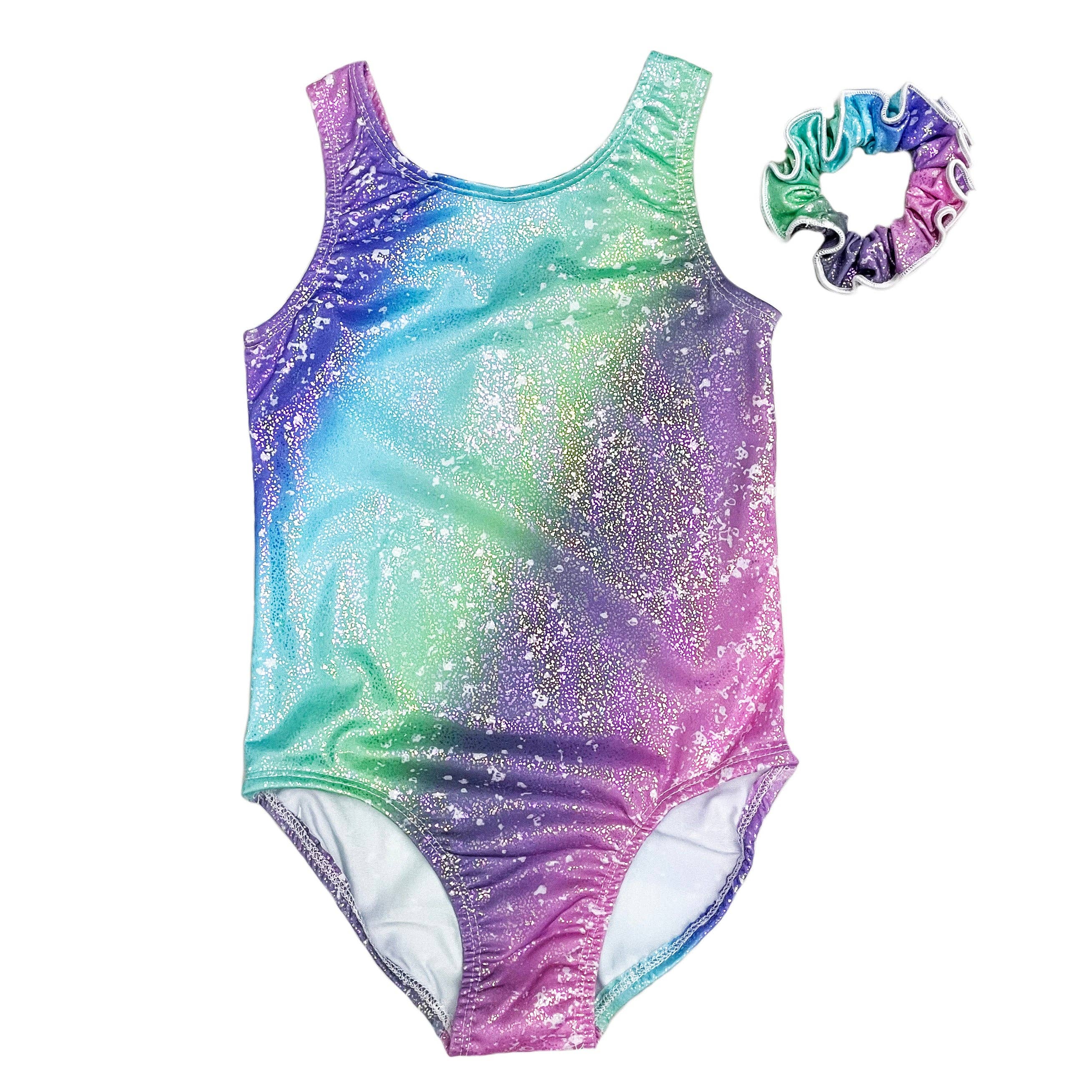 Wenchoice - Wholesale Leotard - Kids - Kid's Rainbow Leotard With Hair Band0