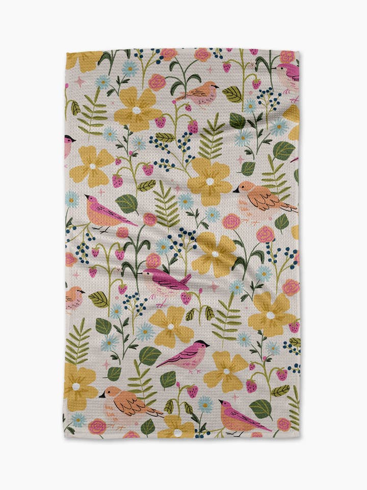 Sommer Sangfugle Viskestykke for engroshandel hos Geometry