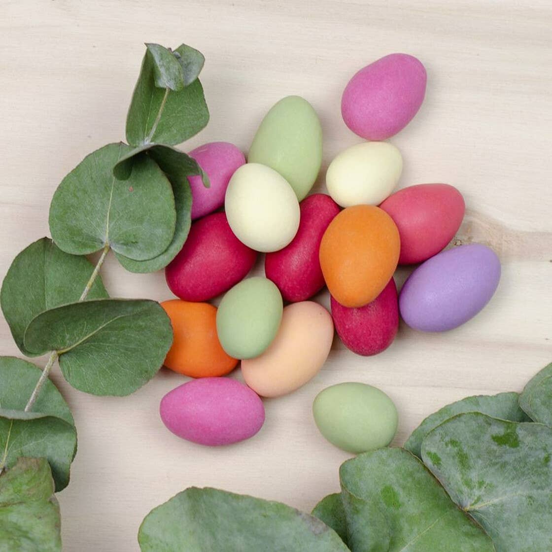 Der Zuckerbäcker - Wholesale Chocolate Covered Sweets - Easter Almond Eggs In Fine Glass Screw Jar M Spring Easter4