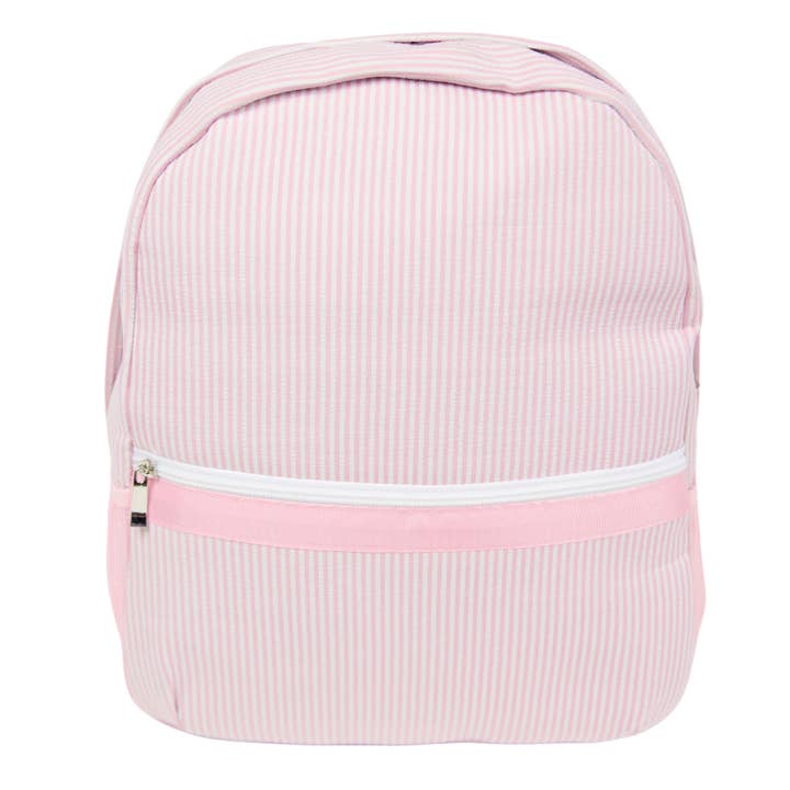 Love That Cotton - Wholesale Backpack - Kids - Seersucker Backpack (Full Size)