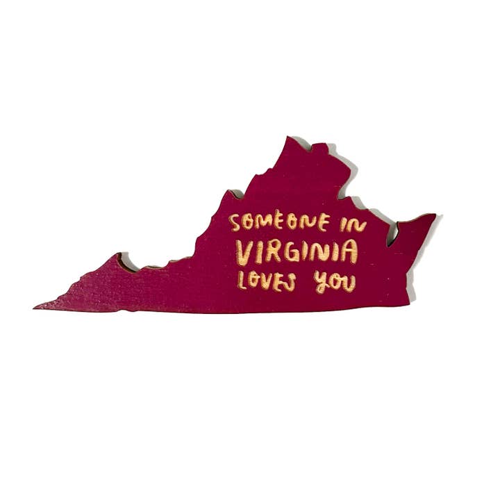 Someone in Virginia Loves You Magnet for wholesale by SnowMade