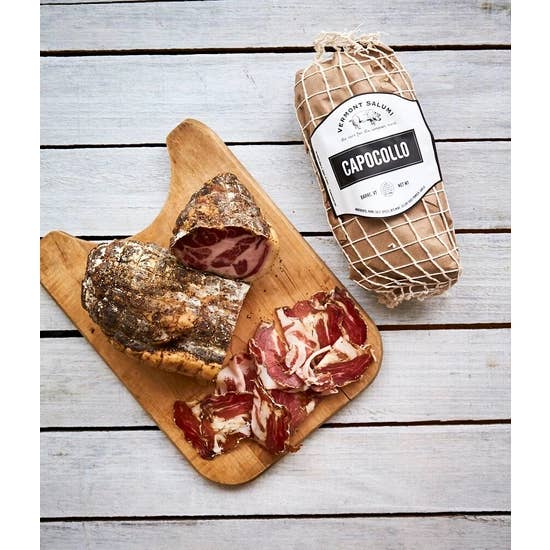 Vermont Salumi - Wholesale Salami - Capocollo - Whole1