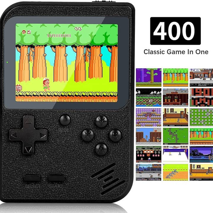 DGN Gadgets - Wholesale Electronic Toy - Kids & Baby - Retro Game 400 Built-in Games Portable Game For Gifts Kids
