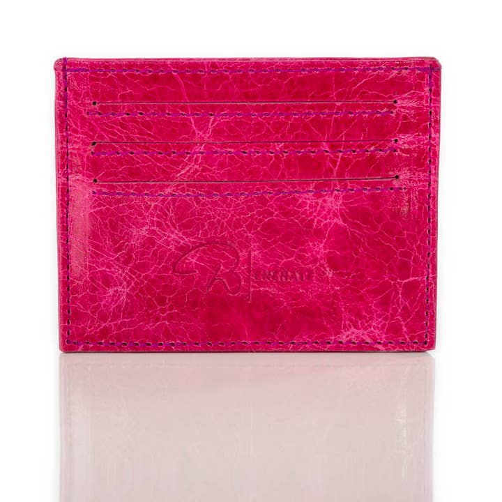 Fuschia Calf 333 - Funda para tarjetas para venta al por mayor de Benenate