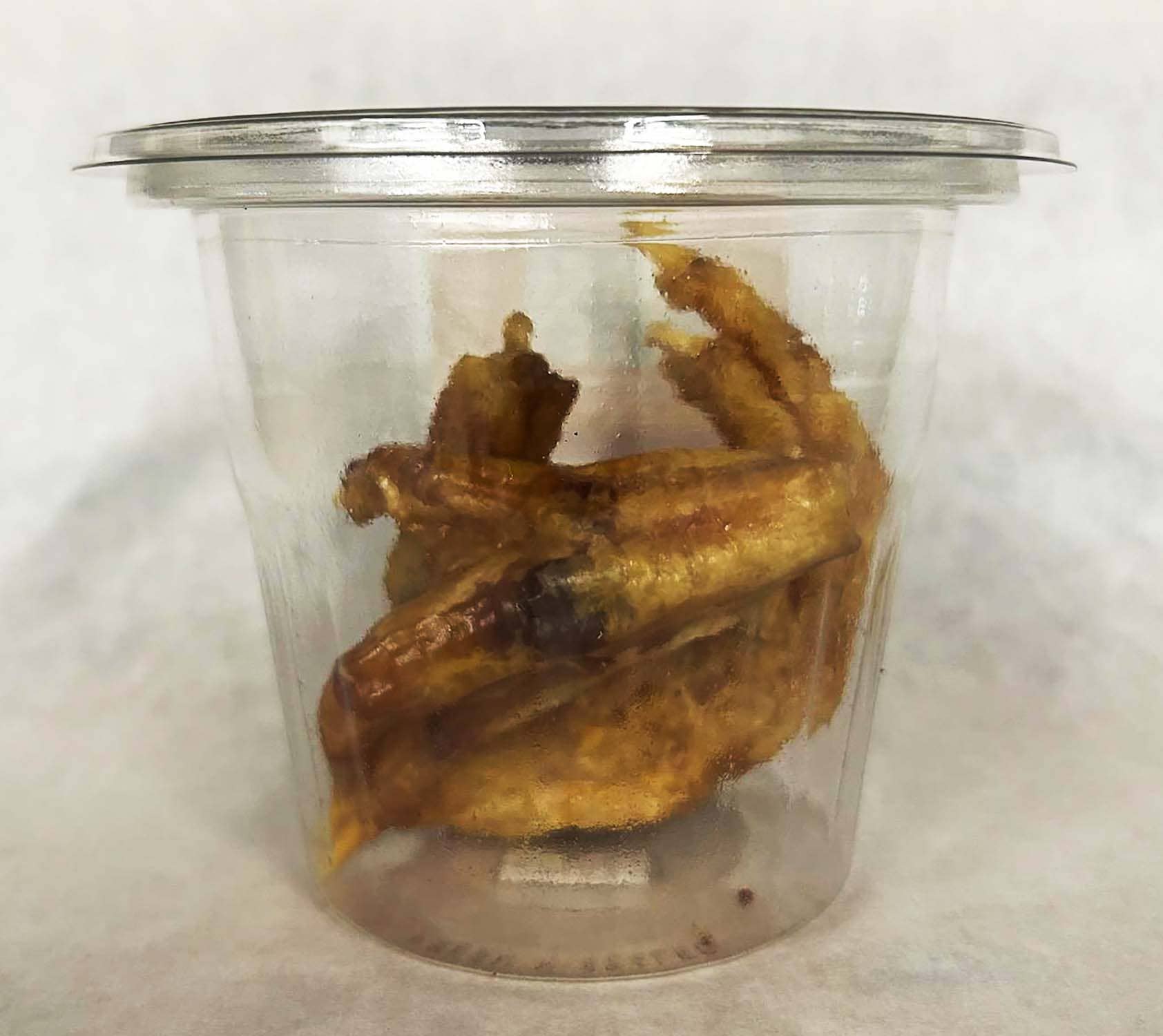 Bare Bites - Wholesale Pet Treats - Dog - Bare Feet To-Go Cups 12-pack of Chicken Feet - Item# 220911