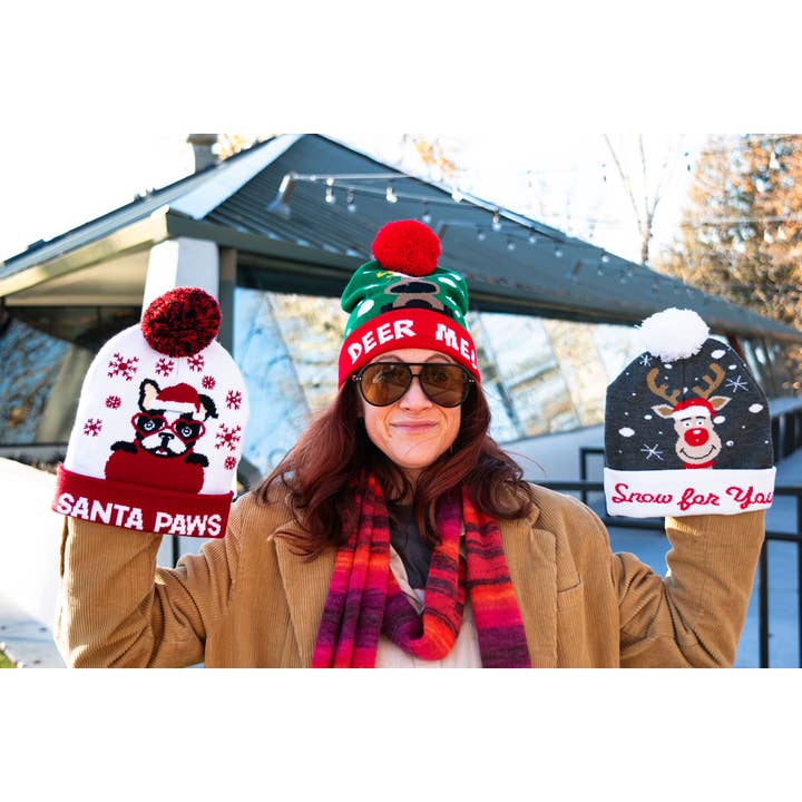 High Desert Gear - Wholesale Beanie - Women's - Christmas Ugly Sweater Hat7