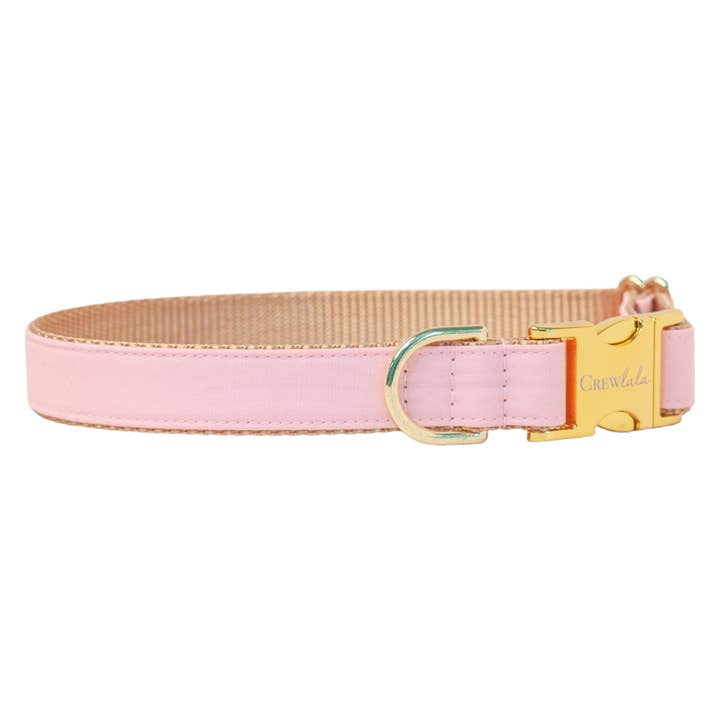 Blush Dog Collar for wholesale by Crew LaLa