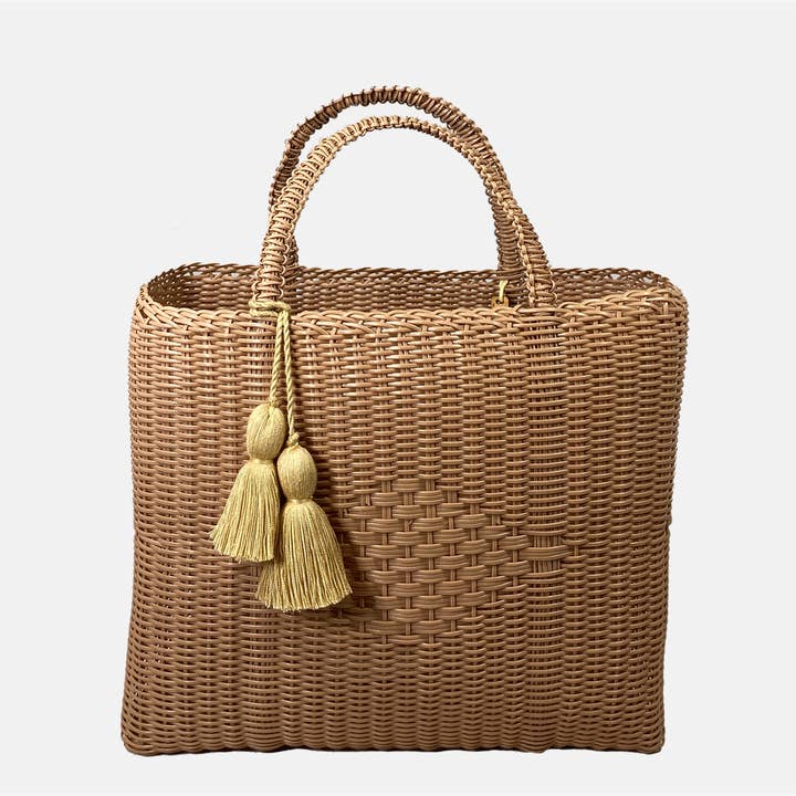 ixöq - Wholesale Tote Bag - Women's - Ixoq Recycled Plastic Cesta Tote ~ Medium ~ Single Color