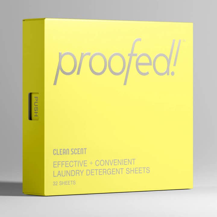 Proofed! - Wholesale Laundry Detergent Powder/Pods - Laundry Detergent Sheets PlasticFree - Clean Scent0