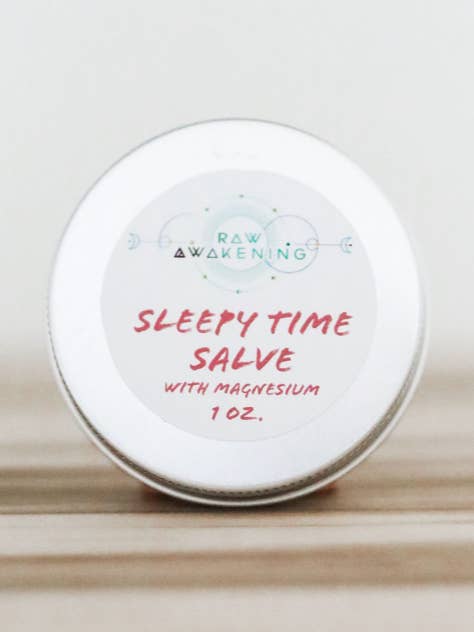Sleepy Time with Magnesium Salve for wholesale by Raw Awakening