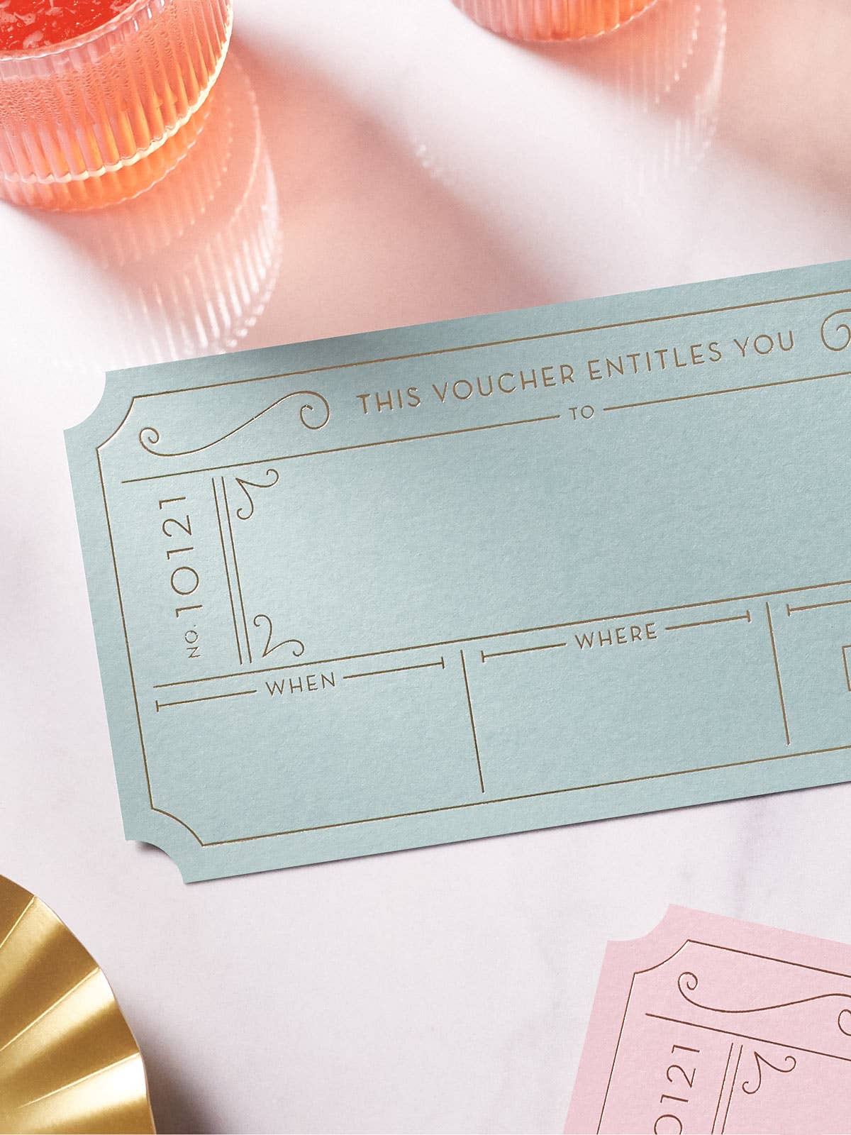 Another Loop - Wholesale Birthday Card - Christmas Gift Voucher Pack |  Golden Ticket | Surprise Idea1