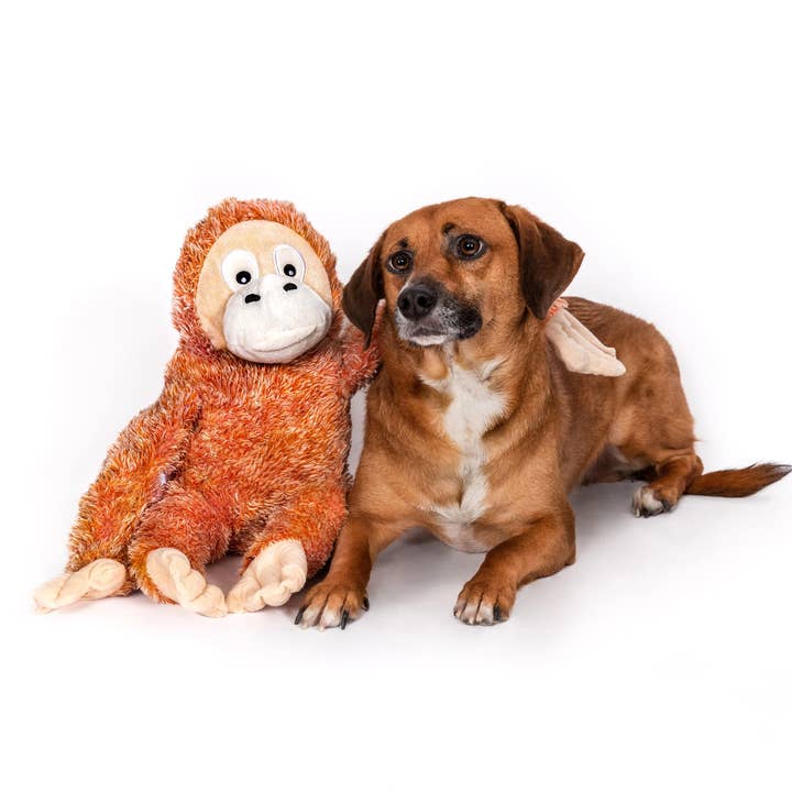 fabdog - Wholesale Pet Plush Toy - Dog - Fluffy Orangutan2