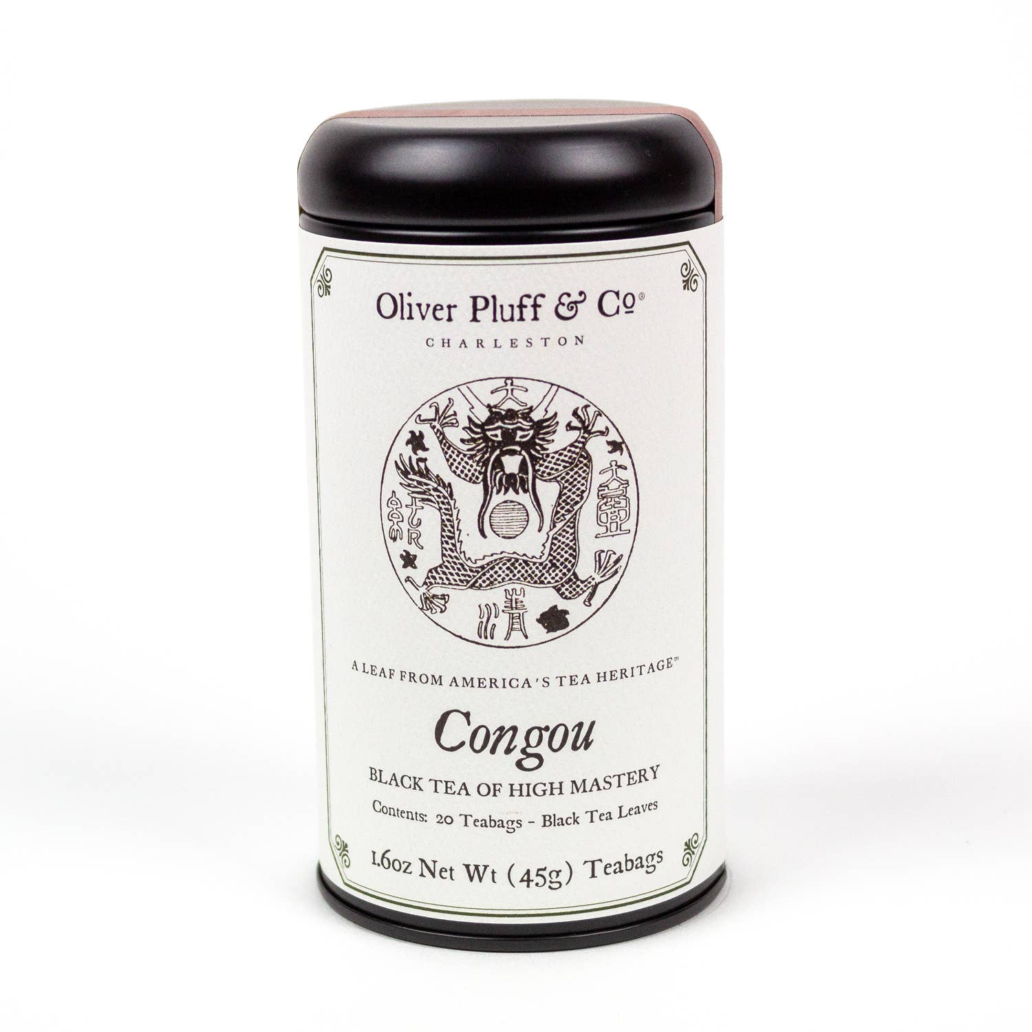 Oliver Pluff & Company - Wholesale Tea Bags - Congou - 20 Teabags in Signature Tin3