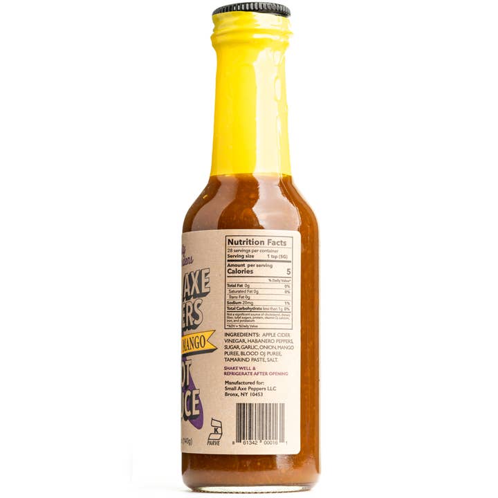 Small Axe Peppers – wholesale Stark sås – Habanero Mango varm sås