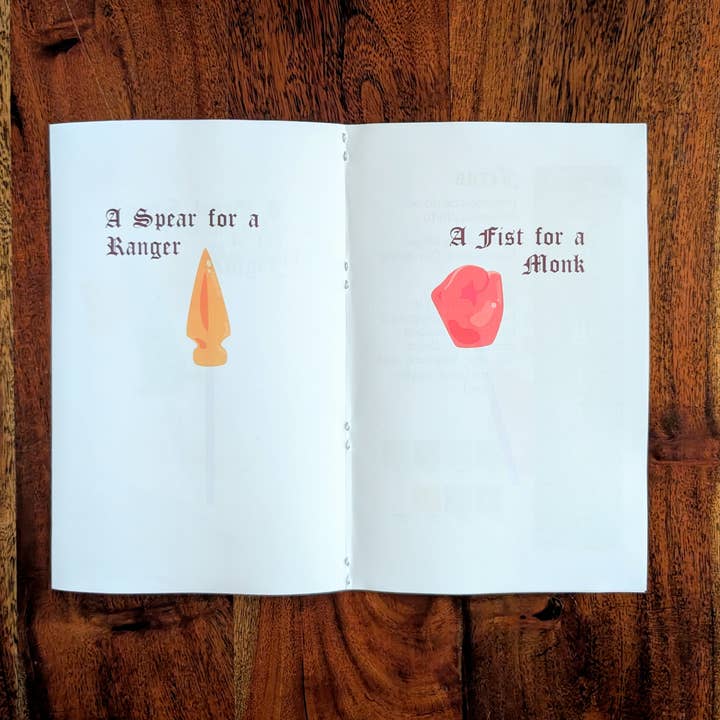 NMC Design Studio - Wholesale Arts & Entertainment - TTRPG Weapon Full Color Zine2