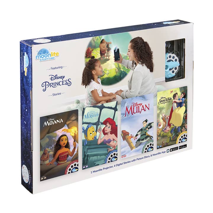 Disney Princess 4-Story Collection with Projector for wholesale by Moonlite Storytime