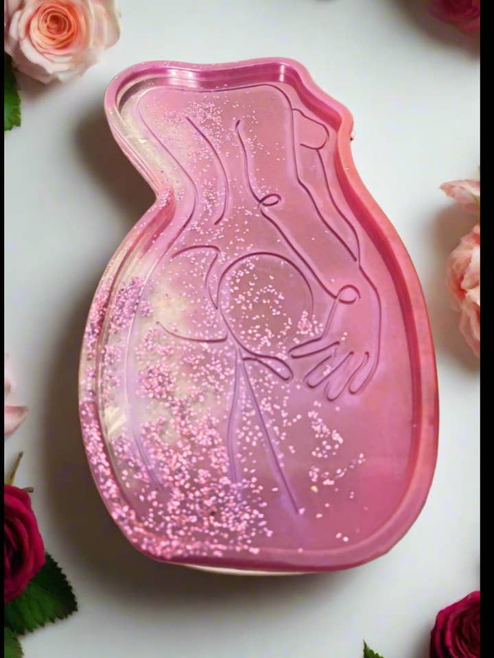 Ladies Figure Trinket Tray or Ornament for wholesale by Mystic Creations