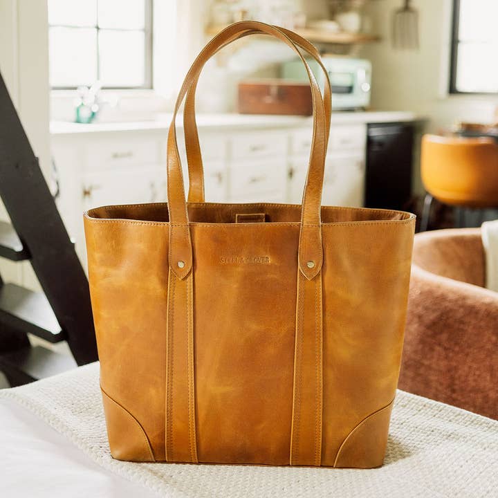 Steel & Clover - Wholesale Tote Bag - Women's - Grande Prairie Leather Market Bag1