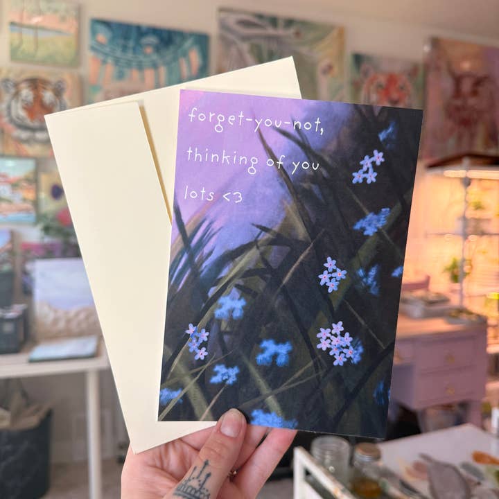 Jess Harris Art - Wholesale Thinking of You Card - Thinking of You Card1