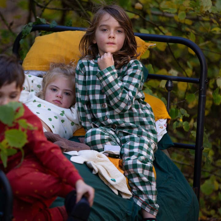 Fern Green Check Classic Pyjamas (Unavailable in US & CA) for wholesale on Faire